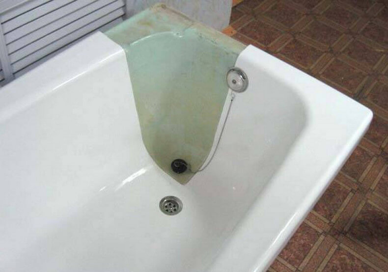 Как отреставрировать старую чугунную ванну в Витебске